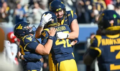 WVU football kicker Jack Cassidy makes dream come true by kicking game-winning field goal to beat Cincinnati